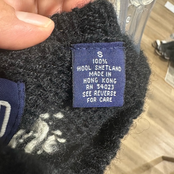 Vintage Gap 100% wool mooose sweater good c size s - Picture 4 of 5